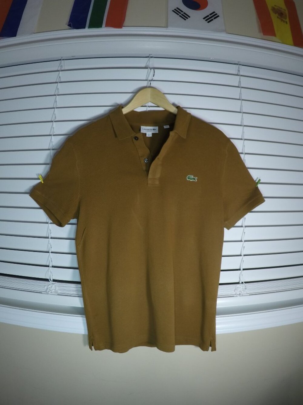 Lacoste PH4012 Slim Fit Polo Mustard Men M